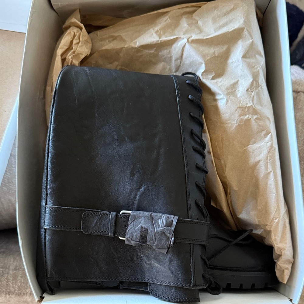 Lucky Brand Black Over the Knee Boots - Picture 3 of 3